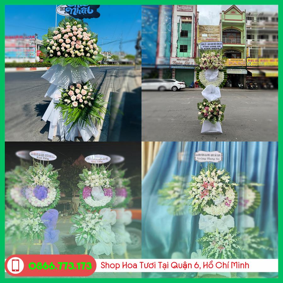 Đặt Vòng Hoa Đám Tang Quận 6, Hồ Chí Minh - Giao Nhanh